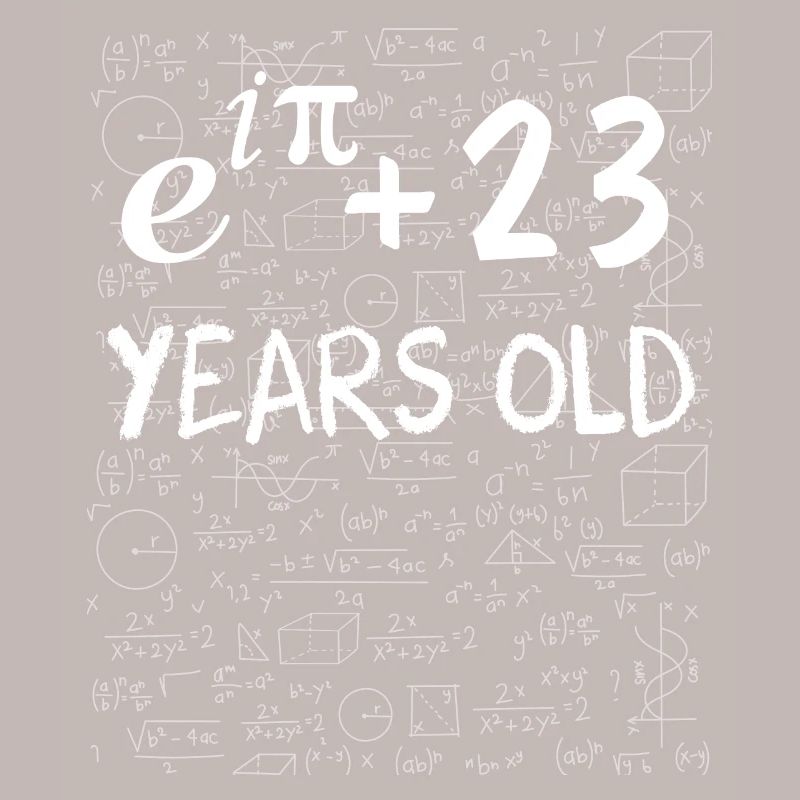 22e anniversaire 22 ans Euler Identité cadeau math