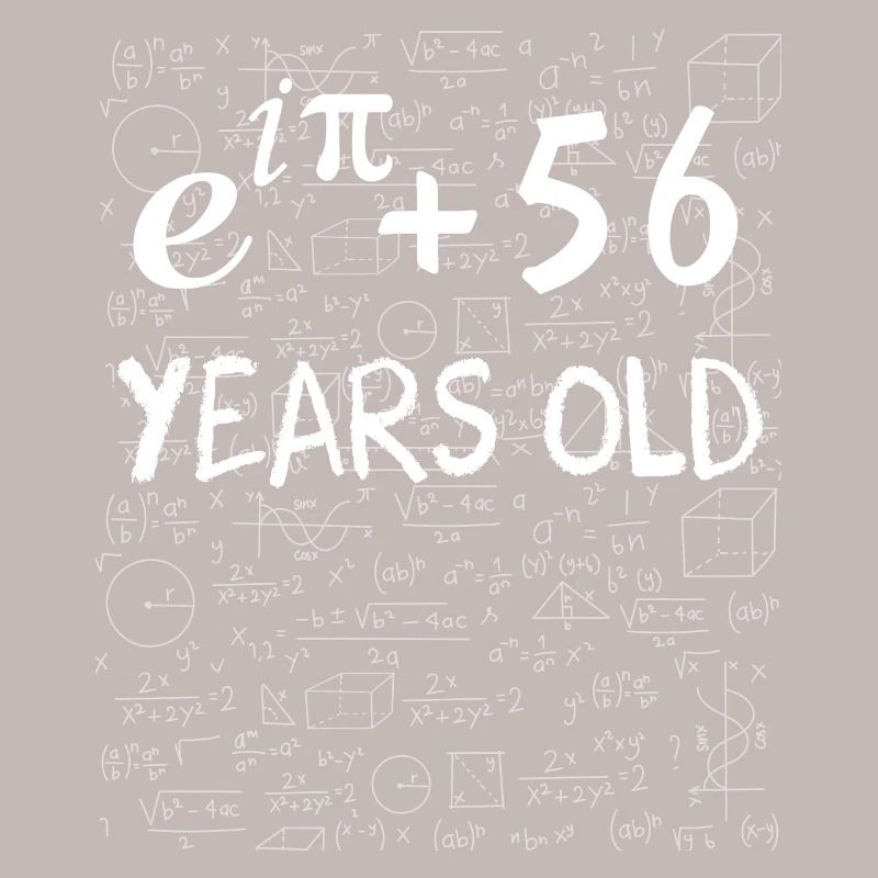 55. Geburtstag 55 Jahre Euler Identity