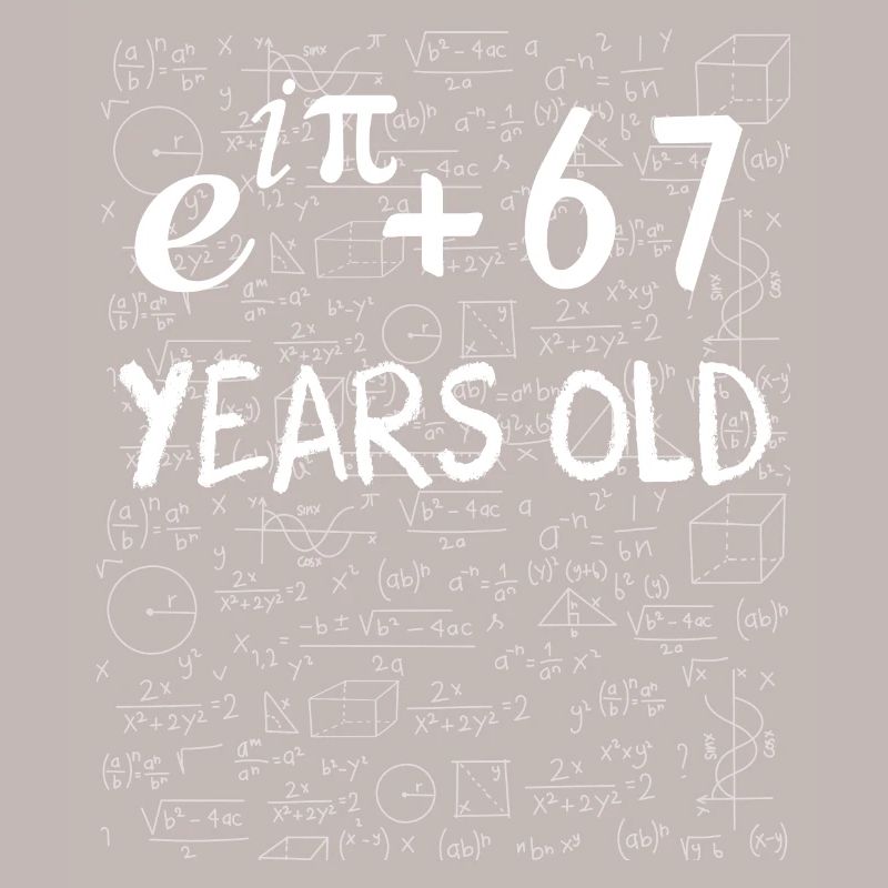 66th Birthday 66 Years Euler Identity Math Gift