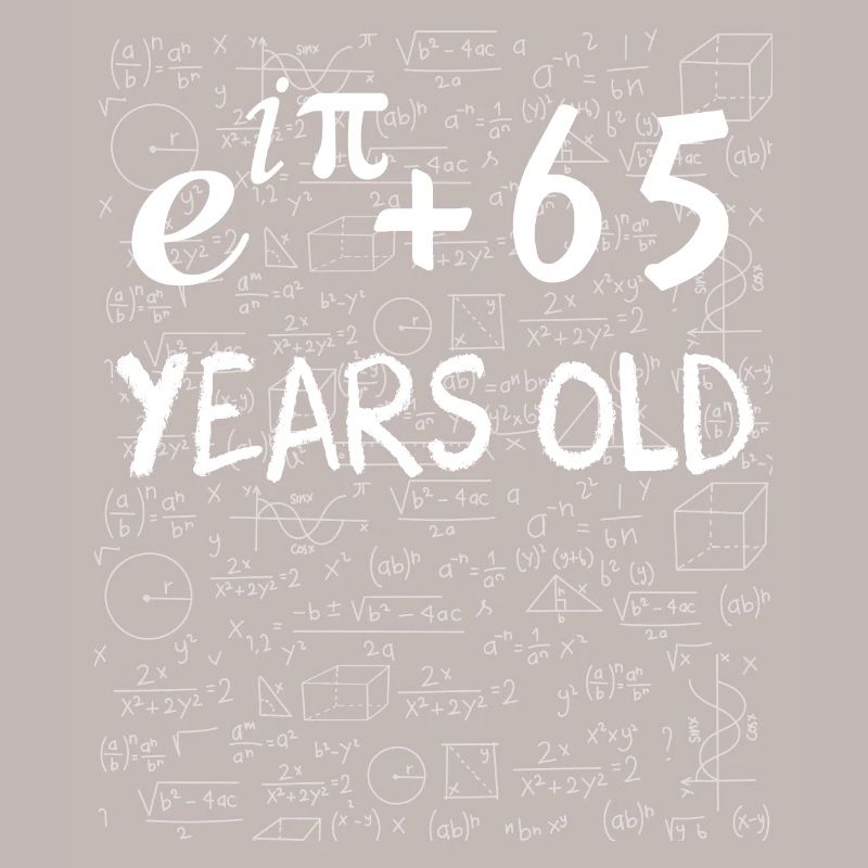 64th Birthday 64 Years Euler Identity Math Gift