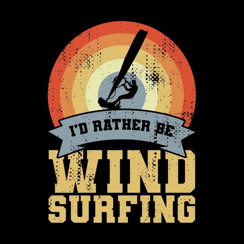 Vintage Windsurfer Quote