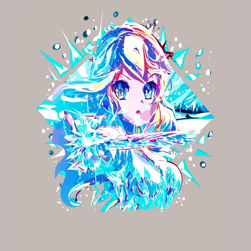 Anime Snow Queen Ice Princess