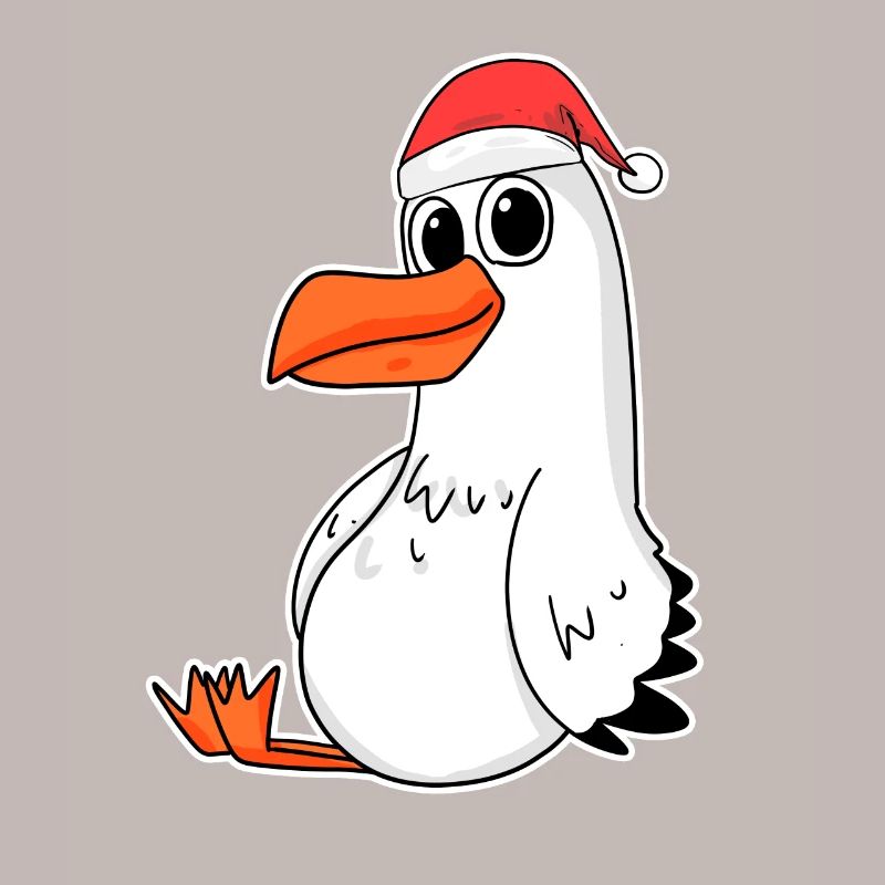 Seagull Christmas