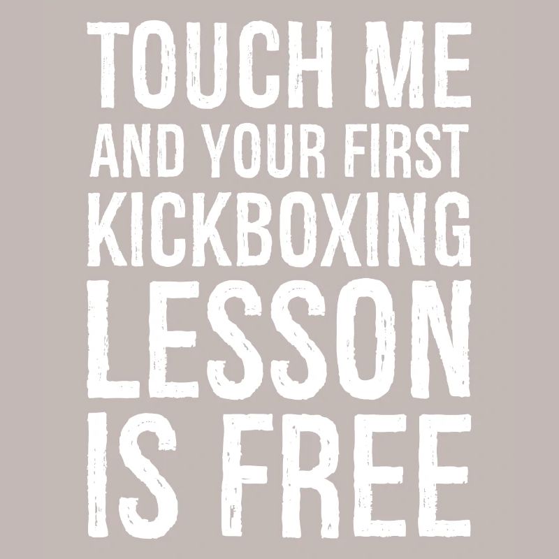touch me and your first kickboxing lesson is free
