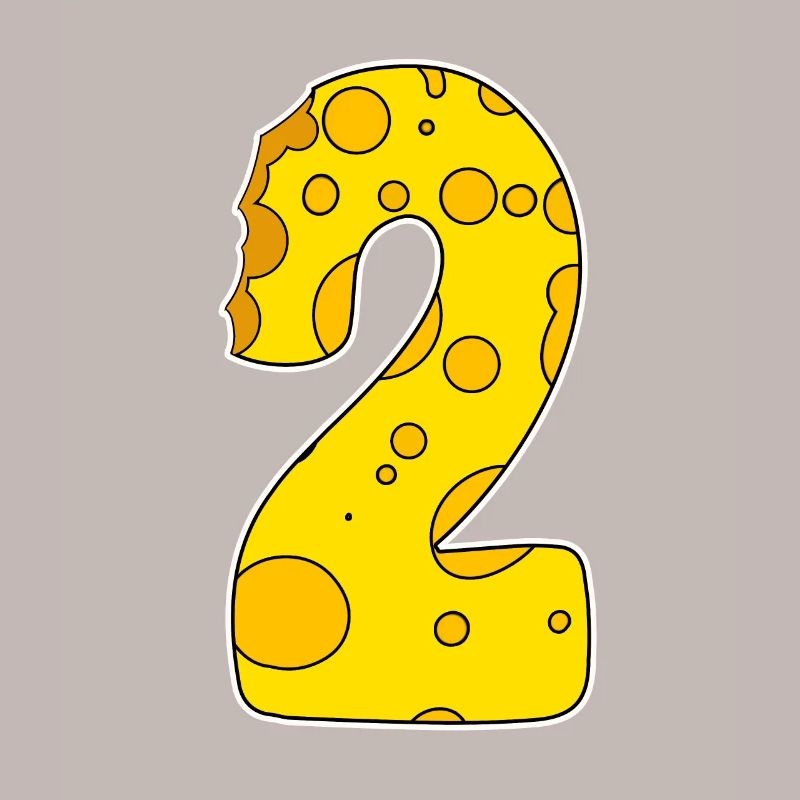 Number 2 - Two - Second