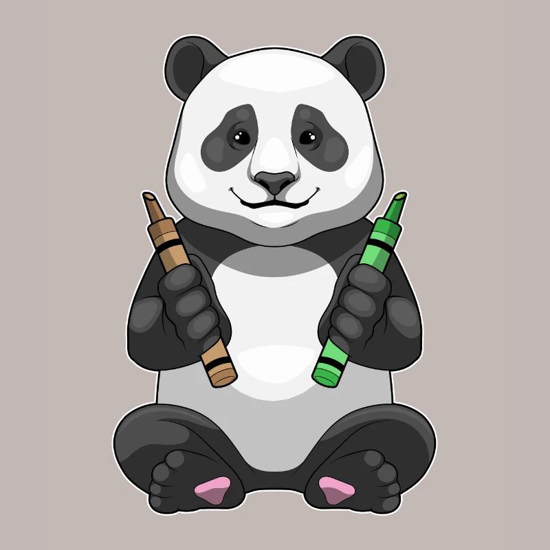 École de crayons Panda Student
