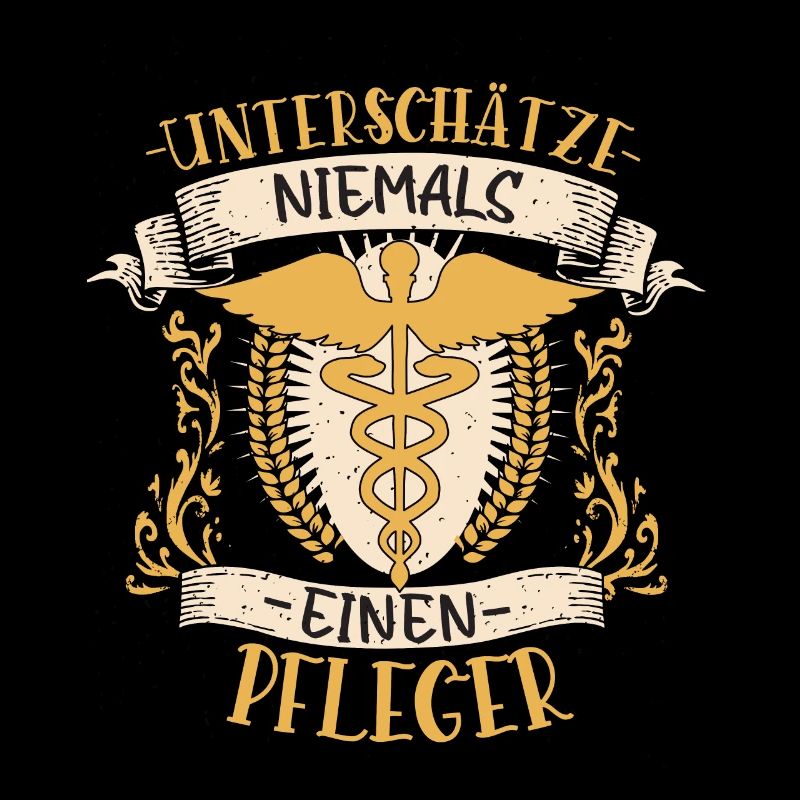 Pfleger Geschenk Fürsorglich Lustig Beruf