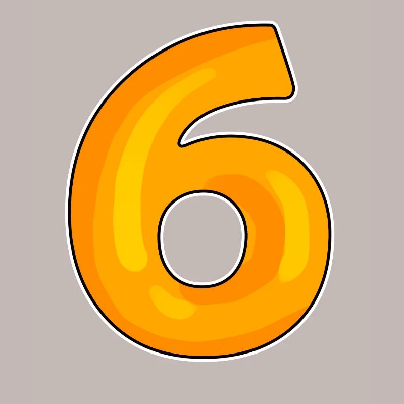 Six Numéro 6 Numéro