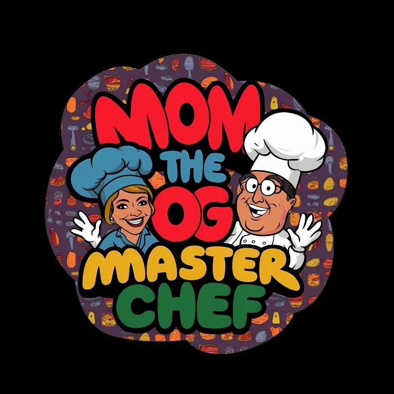 Maman chien Master Chef T-shirt