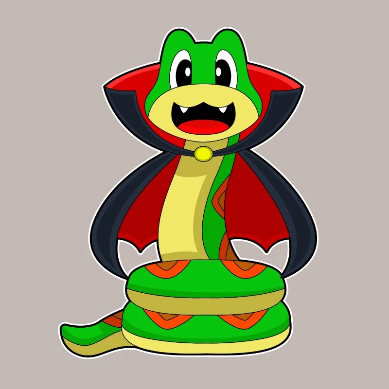 Serpent Halloween Vampire