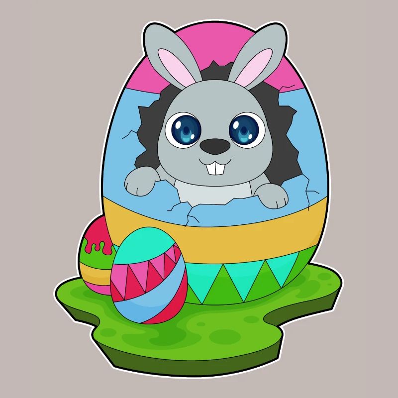 Bunny Easter Easter Egg