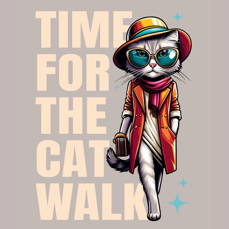 Cat Runway Mode « C’est l’heure du défilé »