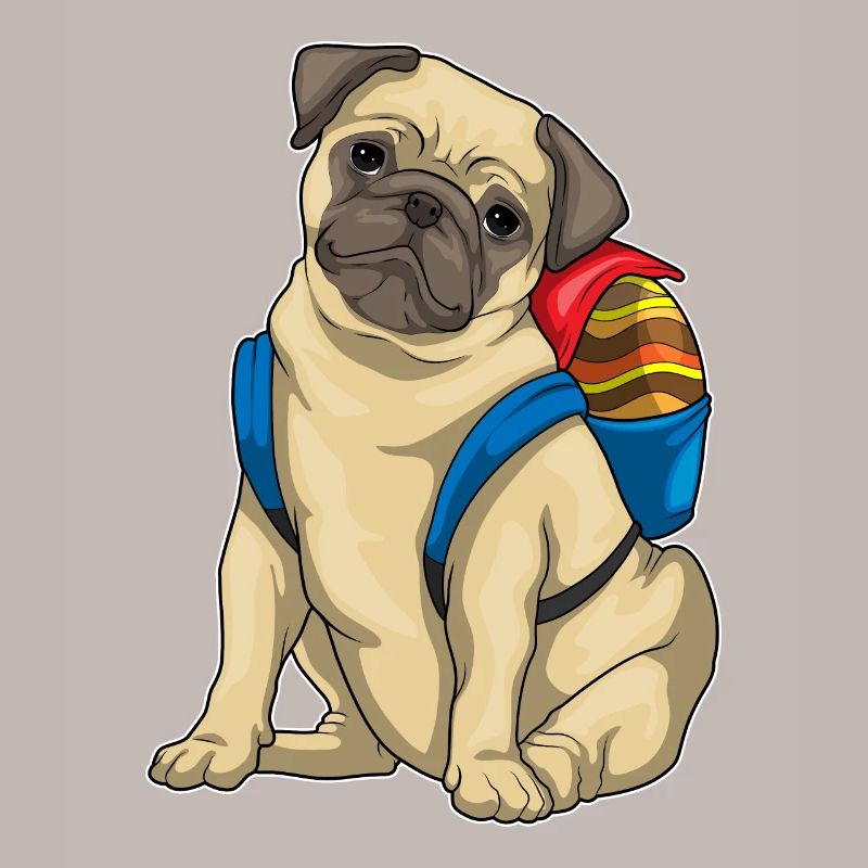 Pug Easter Student