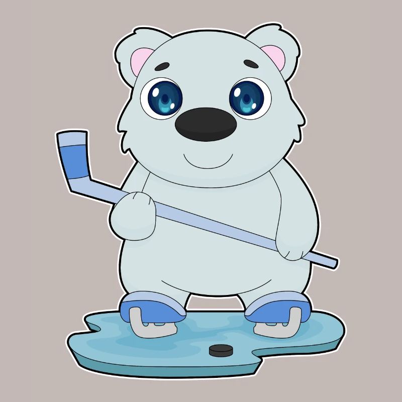 Eisbär Eishockey Eishockeyschläger