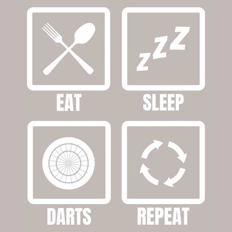Manger des fléchettes pour dormir répéter