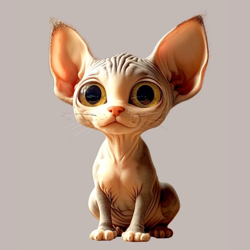 Chat Sphynx Chat Sphynx Chat Canadien Mignon Sphinx