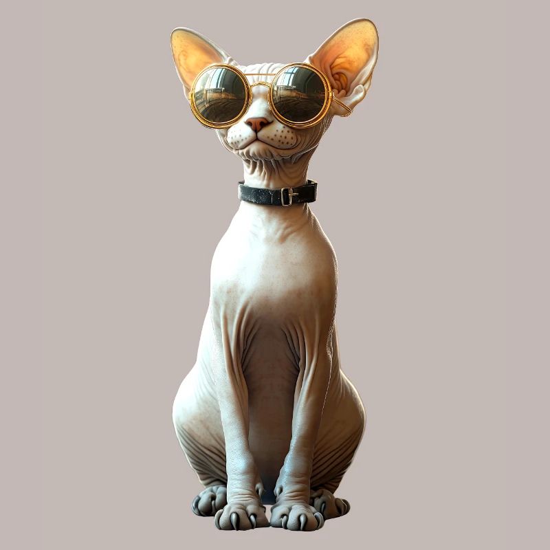 Chat Sphynx Chat Sphynx Chat Canadien Mignon Sphinx