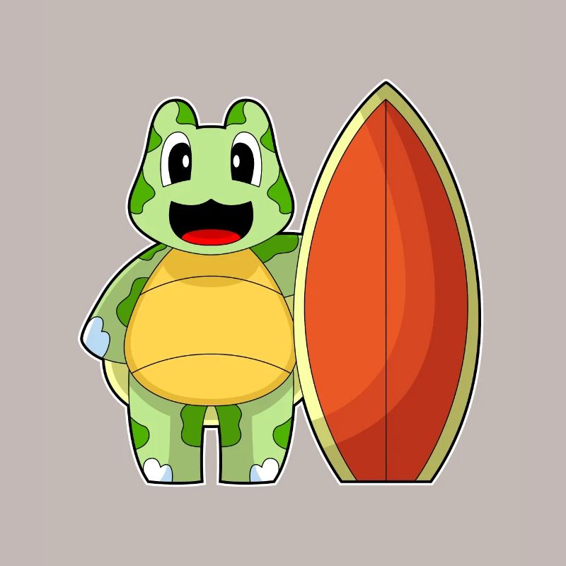 Turtle Surfer Planche de surf