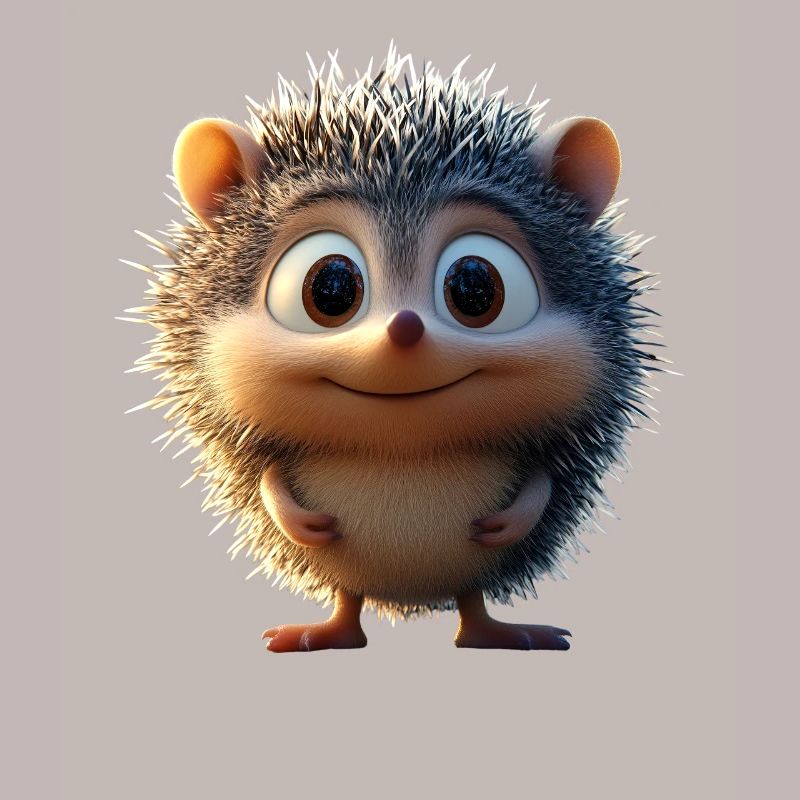 Hérisson Hérisson à ventre blanc Hérisson épineux Amour Hérisson mignon