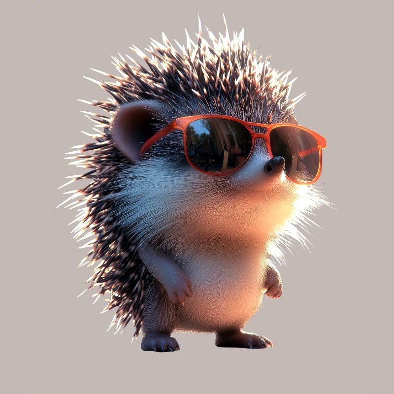 Hérisson Hérisson à ventre blanc Hérisson épineux Amour Hérisson mignon