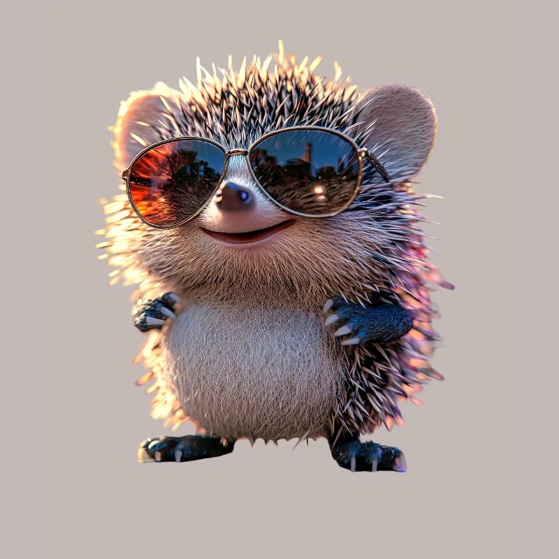 Hérisson Hérisson à ventre blanc Hérisson épineux Amour Hérisson mignon