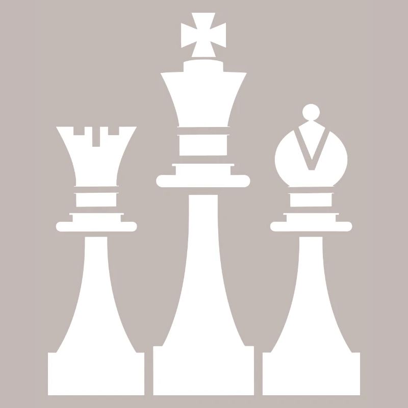 Chess Pieces Drawing