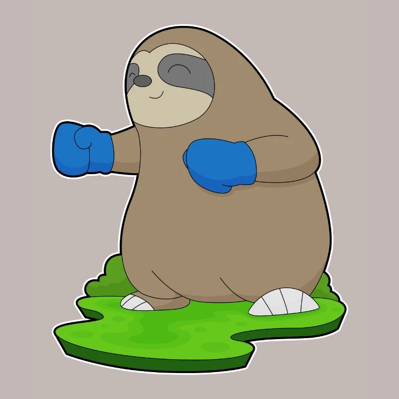 Sloth Boxer Gants de boxe Boxe