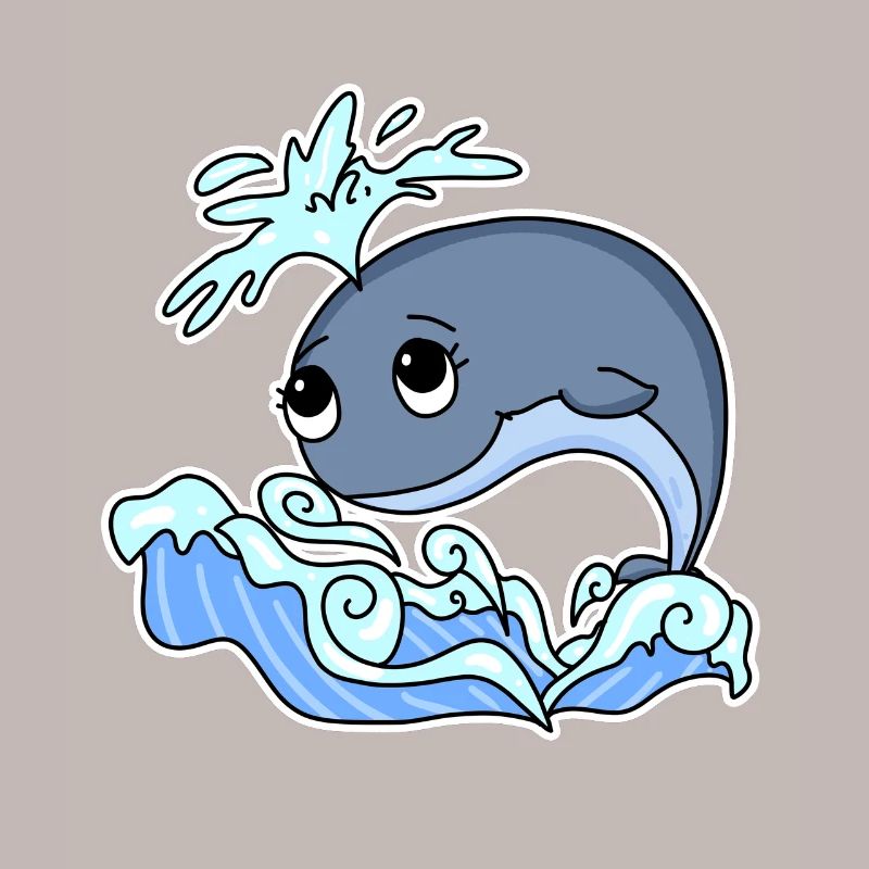 Baleine Animal Océan Graphique