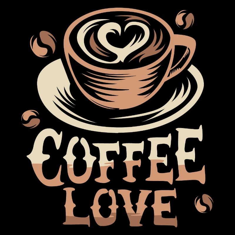 Coffee Love – Perfect Art for Coffee Lovers