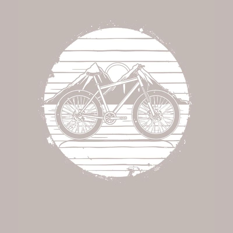 Graphique cycliste de VTT
