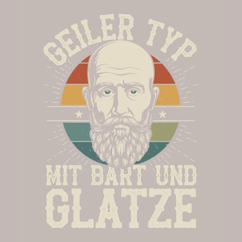 guy with beard & bald head beard wearer