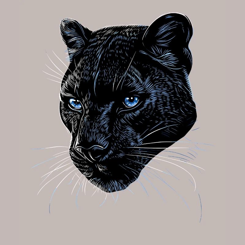 Panther Leopard Raubkatze Süße Großkatze Panter