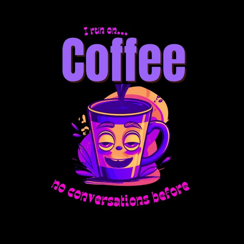 Ambiance café – Pas de conversations avant le café