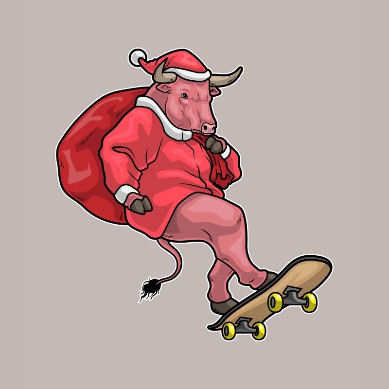 Planche à roulettes de Noël Taurus
