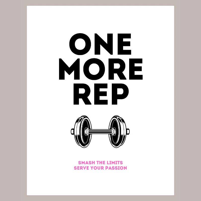 Gym Motivation Une conception de représentation de plus