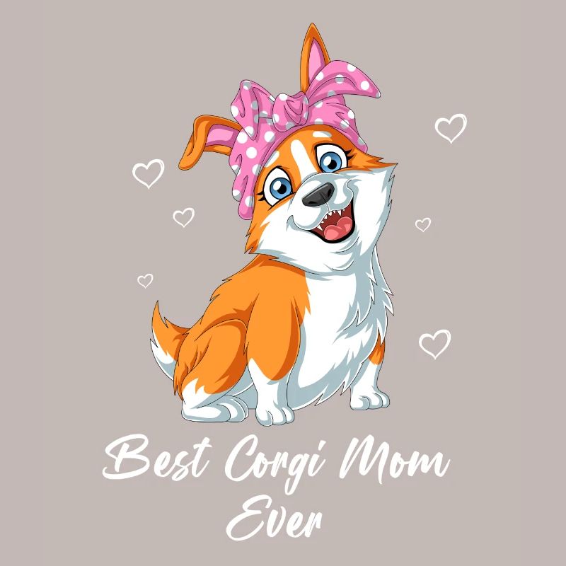 Cute Corgi Mom Statement Mothers day gift