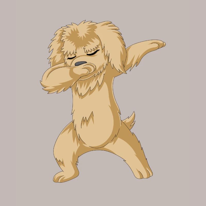 Griffonnage doré