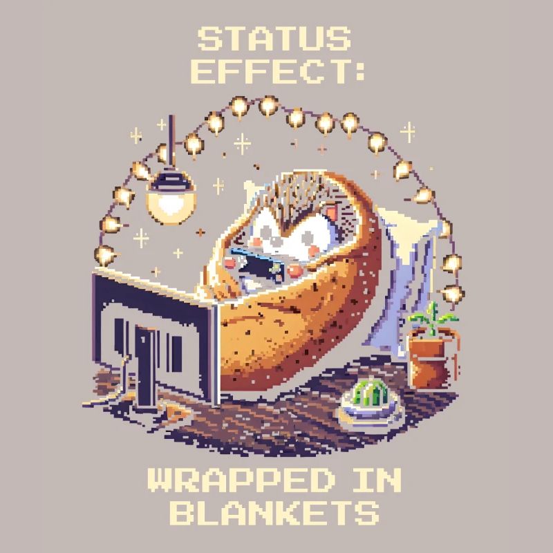 Status: Eingekuschelt in Decken