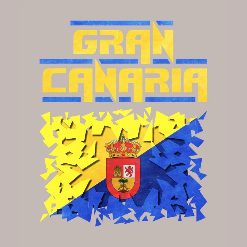 Puzzle de conception du drapeau de Gran Canaria