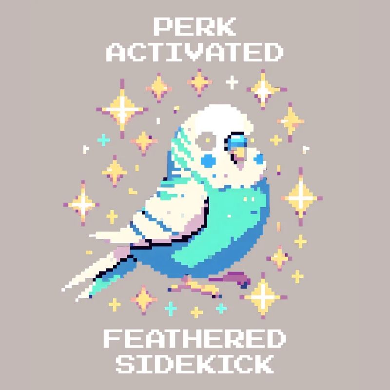 Perk active: Feathered Sidekick | Budgie