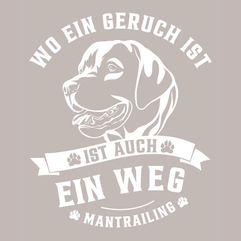 Mantrailing Labrador Wo ein Geruch da ein Weg