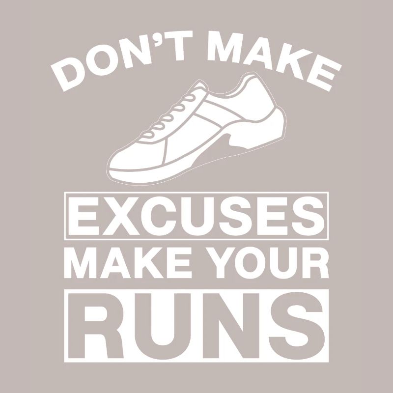 Coureur de marathon Ne cherchez pas d'excuses Cadeau de course