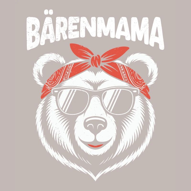 Werdende Mutter BÄRENMAMA Bald Mama Lustiges