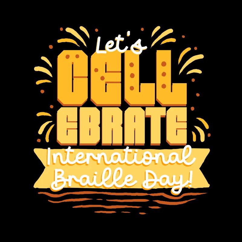 Professeur de braille Braille permet à Cell-Ebrate