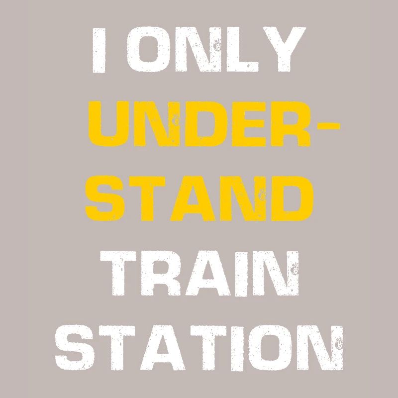 I only understand train station