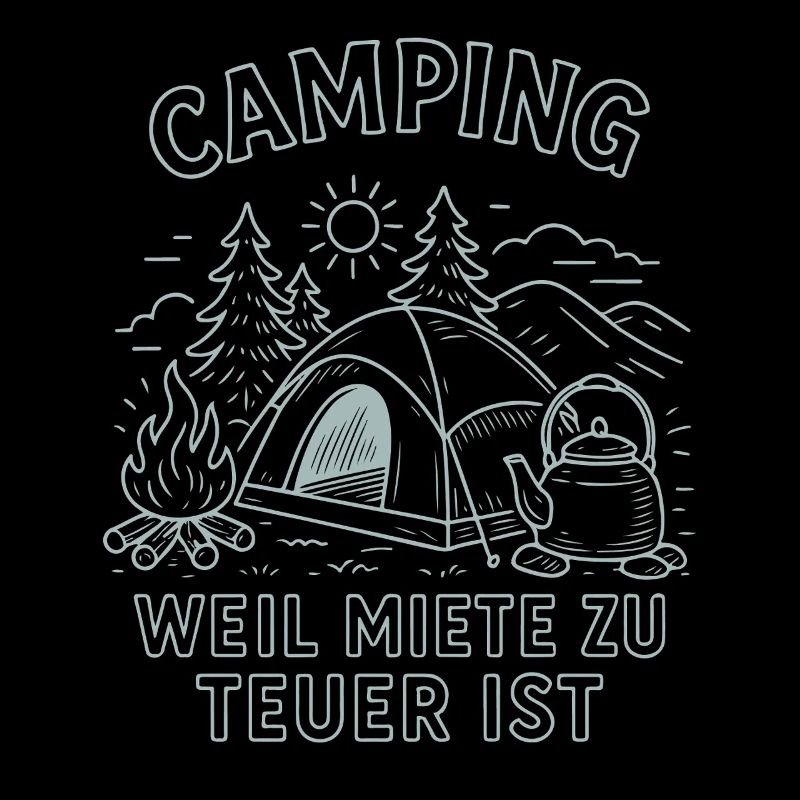 Camping Parce que le loyer est trop cher Aventure Nature