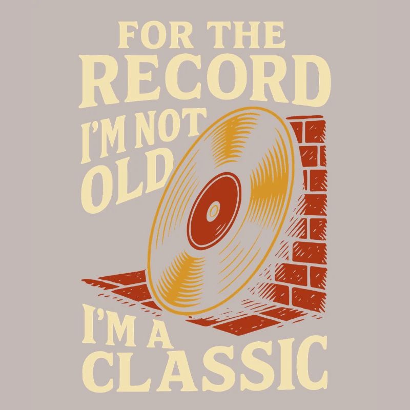 Für das Protokoll: Ich bin nicht alt, ich bin ein klassisches Vinyl