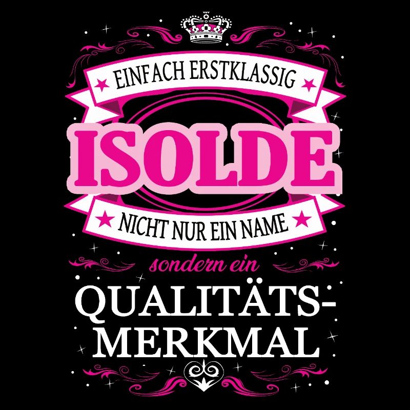 Caractéristique de qualité Isolde tout simplement de première classe