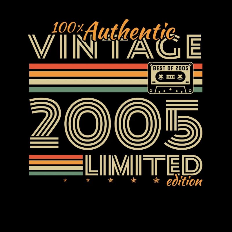 2005 Vintage Retro Birthday Gift
