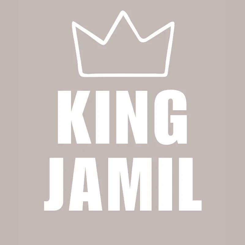 Jamil Name mit Buchstabe J - King Crown Hemd